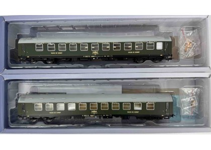 Set 2 vagoane de dormit CFR - H0 Amintiri Feroviare/TILLIG 22001